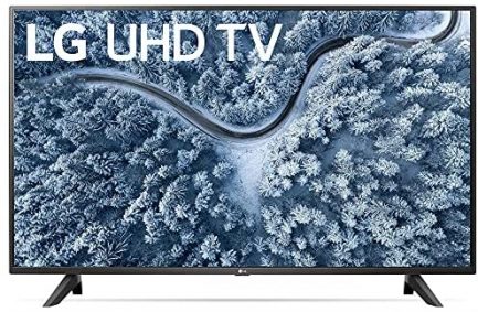 LG UP7000PUA 43 Inch Series 4K Smart UHD TV (2021) Bundle with Deco Gear Home Theater Soundbar with Subwoofer, Wall Mount Accessory Kit, 6FT 4K HDMI 2.0 Cables and More 2