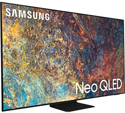Samsung QN65QN90AA 65 Inch Neo QLED 4K Smart TV (2021) Bundle with HW-A650 3.1ch Soundbar and Subwoofer with Premium 2 Year Extended TV Protection Plan Streaming Kit Deco Gear 2 Pack HDMI Cables 3