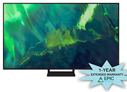 Samsung QN55Q70AA 55" Class UHD High Dynamic Range QLED 4K Smart TV with an Additional 1 Year Coverage by Epic Protect (2021) 2