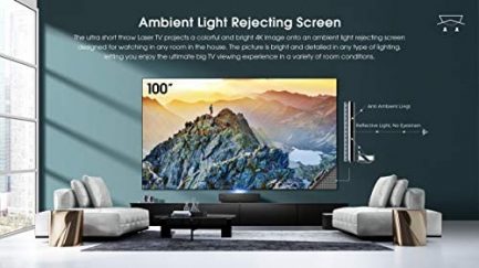 Hisense 100-Inch Class L5 Series 4K UHD Android Smart Laser TV with HDR (100L5F, 2020 Model) 5