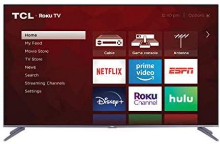 TCL 65-inch 5-Series 4K UHD Dolby Vision HDR QLED Roku Smart TV - 65S535, 2021 Model 2