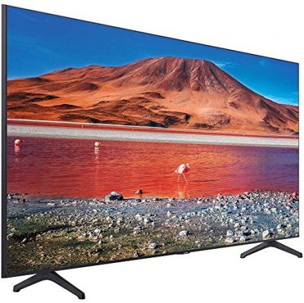 SAMSUNG UN65TU7000 65" 4K Ultra HD Smart LED TV (2020 Model) Bundle with Premiere Movies Streaming 2020 + 30-70 Inch TV Wall Mount + 6-Outlet Surge Adapter + 2X 6FT 4K HDMI 2.0 Cable 3