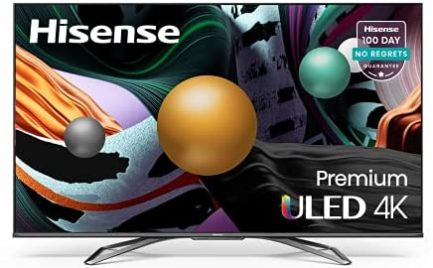 Hisense ULED Premium 65-Inch Class U8G Quantum Series Android 4K Smart TV with Alexa Compatibility (65U8G, 2021 Model) 1