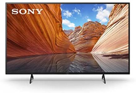 Sony X80J 43 Inch TV: 4K Ultra HD LED Smart Google TV with Dolby Vision HDR and Alexa Compatibility KD43X80J- 2021 Model 1