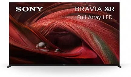 Sony X95J 75 Inch TV: BRAVIA XR Full Array LED 4K Ultra HD Smart Google TV with Dolby Vision HDR and Alexa Compatibility XR75X95J- 2021 Model 1