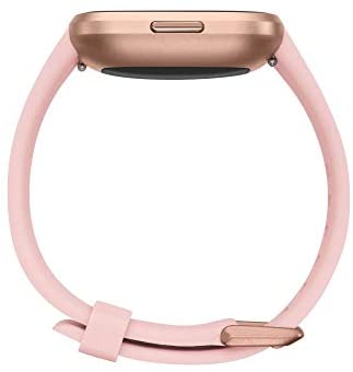 Fitbit Versa 2 Health and Fitness Smartwatch with Heart Rate, Music, Alexa Built-In, Sleep and Swim Tracking, Petal/Copper Rose, One Size (S and L Bands Included) 4
