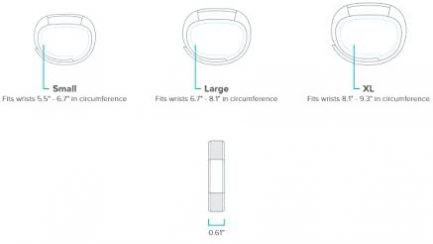 Fitbit Alta Fitness Tracker, Silver/Plum, Small (5.5 - 6.7 Inch) (US Version) 8