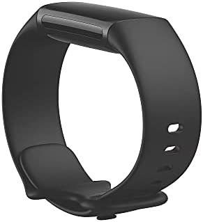Fitbit Charge 5 Infinity Accessory Band, Official Fitbit Product, Black, Small 2