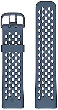 Fitbit Charge 5 Sport Accessory Band, Official Fitbit Product, Deep Sea, Large 3