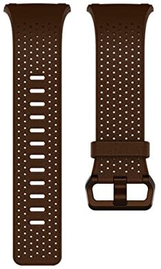 Fitbit Ionic Perforated Leather Accessory Band, Cognac, Small 1