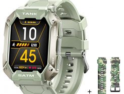 KOSPET TANK M1 Smartwatch Green Camouflage Strap