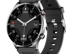 KUMI GW16T Pro Smartwatch 13 Screen Multiple Sports Modes Black