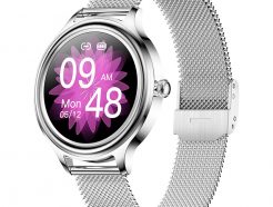KUMI K3 Smartwatch for Women 109 HD Color Screen Silver