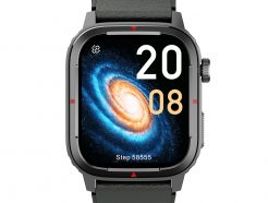 Q25 Smartwatch Bluetooth Calling Watch 17 Touch Screen Black