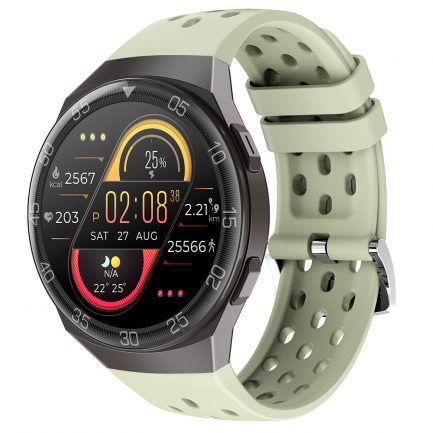 SENBONO MAX1 Smartwatch Support SpO2HRBP Monitor Green