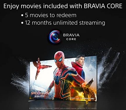 Sony 65 Inch 4K Ultra HD TV X90K Series: BRAVIA XR Full Array LED Smart Google TV with Dolby Vision HDR and Exclusive Features for The Playstation® 5 XR65X90K- 2022 Model 4