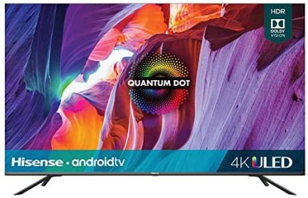 Hisense 65-Inch Class H8 Quantum Series Android 4K ULED Smart TV with Voice Remote (65H8G, 2020 Model) 1