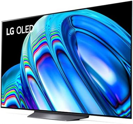 LG OLED77B2PUA 77 Inch HDR 4K Smart OLED TV 2022 Bundle with LG S65Q 3.1 Ch High Res Audio Sound Bar with DTS Virtual: X 3