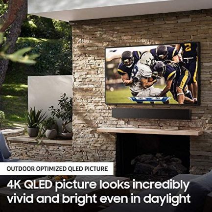 Samsung QN65LST7TA The Terrace 65" Outdoor-Optimized QLED 4K UHD Smart TV with a Samsung WMN-4277TT The Terrace Full Motion Wall Mount for 65” TV (2020) 3