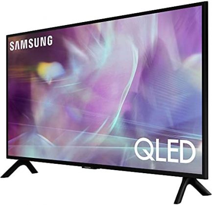 Samsung QN32Q60AAFXZA 32 Inch QLED HDR 4K UHD Smart TV 2021 Bundle with Premium 1 YR CPS Enhanced Protection Pack 4