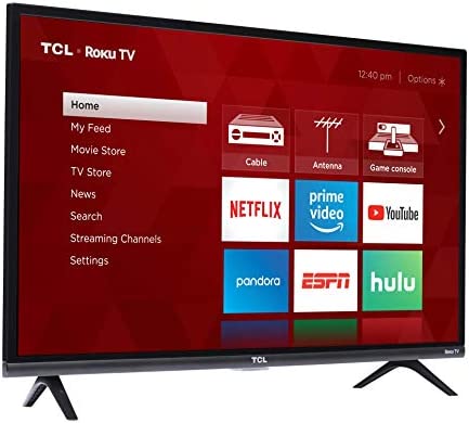 TCL 32-inch 1080p Roku Smart LED TV - 32S327, 2019 Model 3