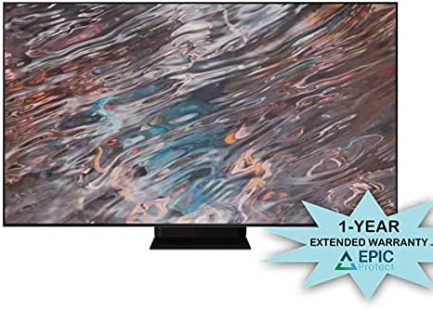 Samsung QN75QN800A 75" QN800A Series UHD Neo QLED 8K Smart TV with an Additional 1 Year Coverage by Epic Protect (2021) 2