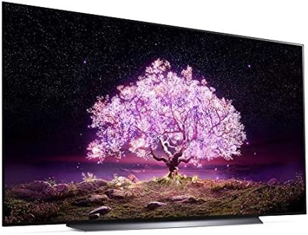 LG OLED83C1PUA 83 inch Class 4K Smart OLED TV with AI ThinQ 2021 Model Bundle with LG S80QY 3.1.3 ch High Res Sound Bar System with Dolby Atmos 3