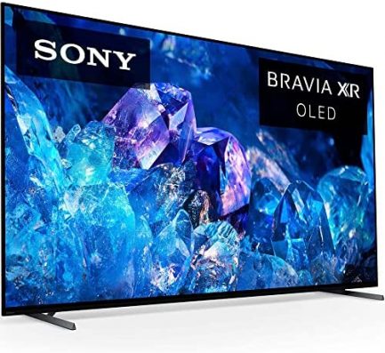 Sony XR65A80K Bravia XR A80K 65" 4K HDR OLED Smart TV (2022 Model) Bundle with Premiere Movies Streaming 2020 + 37-100 Inch TV Wall Mount + 6-Outlet Surge Adapter + 2X 6FT 4K HDMI 2.0 Cable 4