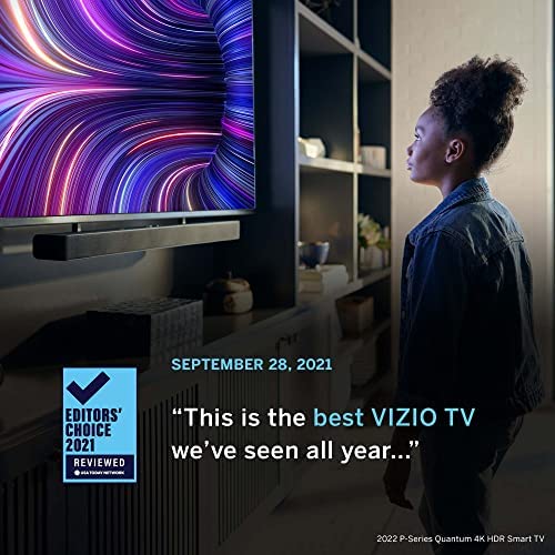 51kNgsG1DPL._AC_.jpg VIZIO 75-Inch P-Series 4K QLED HDR Smart TV w/Voice Remote, Dolby Vision, 4K 120Hz Gaming, Alexa Compatibility, P75Q9-J01, 2021 Model 7