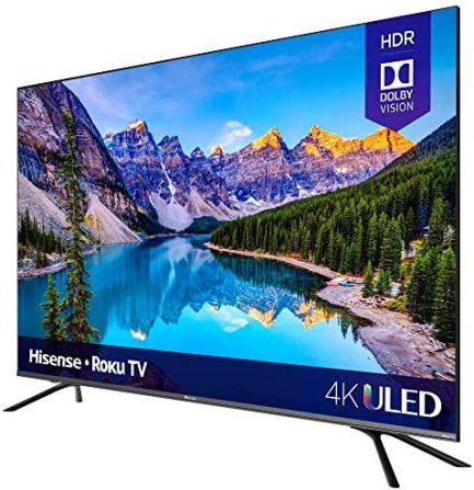 Hisense 55-Inch Class R8 Series Dolby Vision & Atmos 4K ULED Roku Smart TV with Alexa Compatibility and Voice Remote (55R8F, 2020 Model) 3