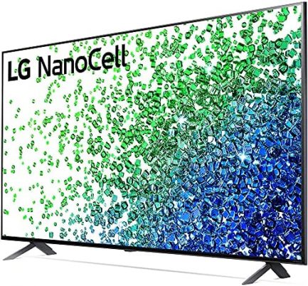 LG 65NANO80UPA 65 Inch NanoCell 80 Series LED 4K UHD Smart webOS TV (2021) Bundle with Premium 4 YR CPS Enhanced Protection Pack 4