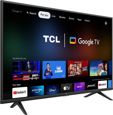 TCL 43" Class 4-Series 4K UHD HDR Smart Google TV – 43S446, 2022 Model 3