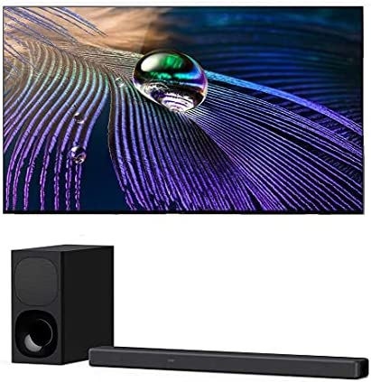 Sony XR83A90J 83" A90J Series HDR OLED 4K Smart TV with a Sony HT-G700 3.1 Channel Bluetooth Soundbar and Wireless Subwoofer (2021) 1