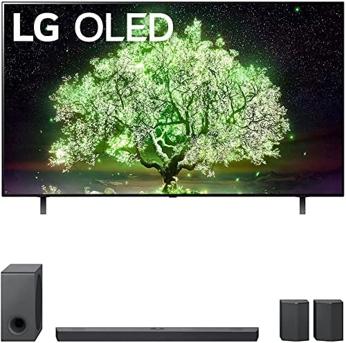 1663510716_LG-OLED48A1PUA-48-Inch-A1-Series-4K-HDR-Smart-TV.jpg LG OLED48A1PUA 48 Inch A1 Series 4K HDR Smart TV with AI ThinQ Bundle with LG 9.1.5 ch High Res Audio Sound Bar with Dolby Atmos and Surround Speakers 1