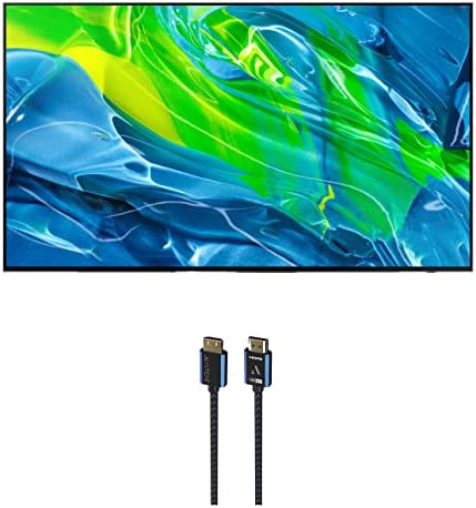 1663639238_Samsung-QN55S95BAFXZA-55-Quantum-OLED-HDR-UHD-4K-Smart-TV.jpg Samsung QN55S95BAFXZA 55" Quantum OLED HDR UHD 4K Smart TV with an Austere 5S-4KHD2-2-5M V-Series 2.5m Premium 4K HDR HDMI Braided Cable (2022) 1