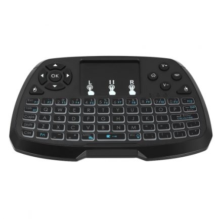 4 Colors Backlit 2.4GHz Wireless QWERTY Keyboard