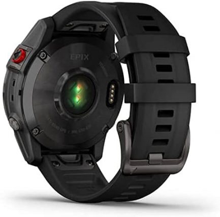 Garmin 010-02582-10 epix Gen 2 Premium Active Smartwatch Black Titanium Bundle with 2 YR CPS Enhanced Protection Pack 7