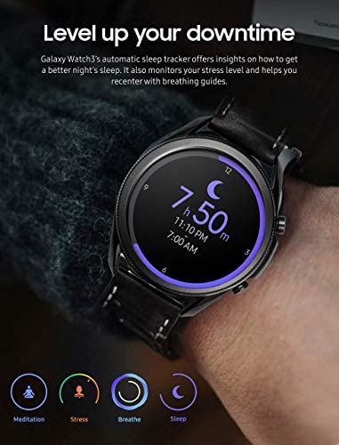 SAMSUNG Galaxy Smart Watch 3 (45mm, Mystic Black) (Renewed) 6