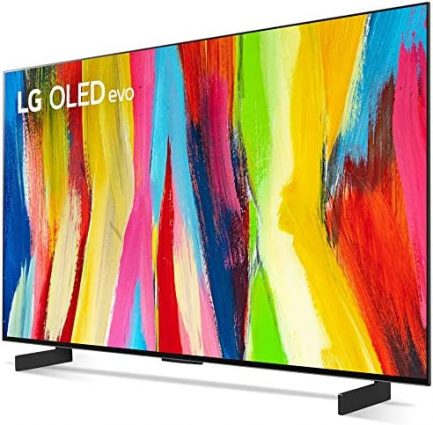 LG OLED77C2PUA 77 Inch HDR 4K Smart OLED TV 2022 Bundle with Premium 2 YR CPS Enhanced Protection Pack 2