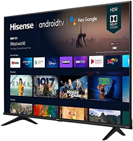 Hisense 50A6G 50-Inch 4K Ultra HD Android Smart TV with Alexa Compatibility (2021 Model) 4