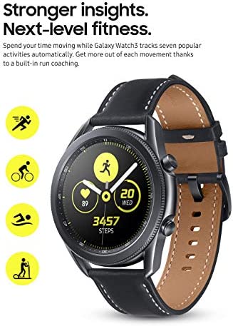 SAMSUNG Galaxy Smart Watch 3 (45mm, Mystic Black) (Renewed) 5