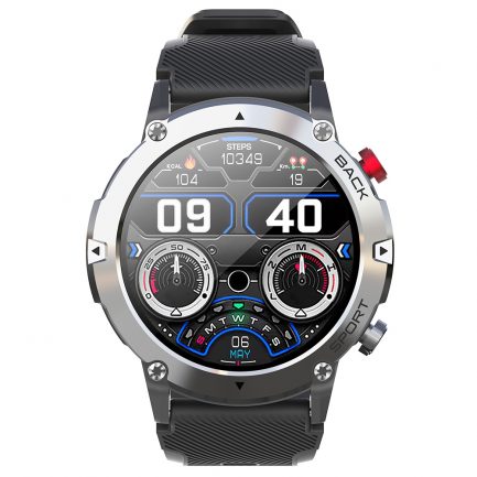 LEMFO LF26 Max Smartwatch 4G LTE Watch Silver