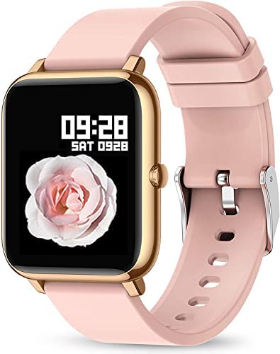Smart-Watch-KALINCO-Fitness-Tracker-with-Heart-Rate-Monitor-Blood.jpg Smart Watch, KALINCO Fitness Tracker with Heart Rate Monitor, Blood Pressure, Blood Oxygen Tracking, 1.4 Inch Touch Screen Smartwatch Fitness Watch for Women Men Compatible with Android iPhone iOS 1