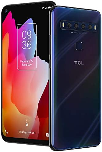 TCL 10L, Unlocked Android Smartphone with 6.53" FHD + LCD Display, 48MP Quad Rear Camera System, 64GB+6GB RAM, 4000mAh Battery (Renewed) 1