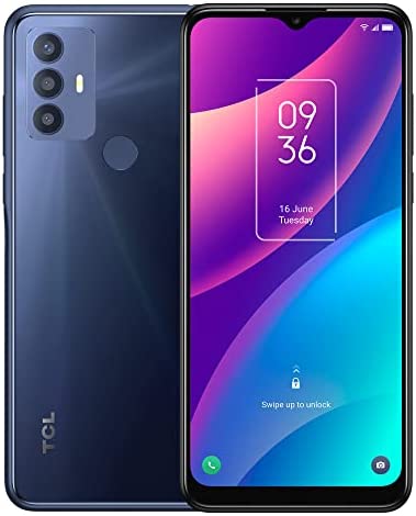 TCL 30 SE |2022| 6.52" Unlocked Cell Phone, 64GB ROM + 4GB RAM Android Phone GSM Unlocked Smartphone with 50MP Camera, 5000mAh, US Version, Atlantic Blue(Not Compatible with Verizon/Boost/Sprint) 1