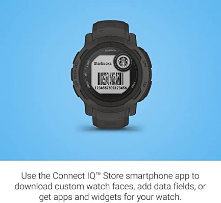 Garmin Instinct 2, Rugged GPS Outdoor Watch, Multi-GNSS Support, Tracback Routing, Graphite 4