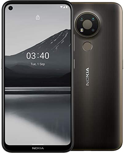 Nokia 3.4 | Android 10 | Unlocked Smartphone | 2-Day Battery | US Version | 3/64GB | 6.39-Inch Screen | Triple Camera | Charcoal 7