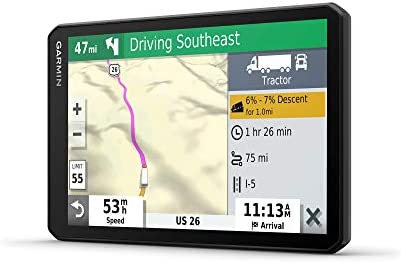 Garmin dezl OTR700, 7-inch GPS Truck Navigator, Easy-to-read Touchscreen Display, Custom Truck Routing and Load-to-dock Guidance, 7 Inch 2