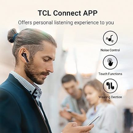 TCL 10L, Unlocked Android Smartphone, 256GB+6GB RAM Android Phone, Mariana Blue & TCL MOVEAUDIO S600 Bluetooth Wireless Earbuds with 6 Microphones Active Noise Cancelling, Wireless Headphones, Black 9