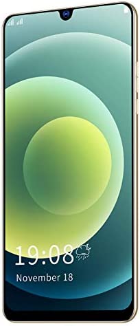 41ni-gFiiEL._AC_.jpg IP12 PRO Unlocked Android Smartphone ,6.26in Waterdrop Full Screen Dual SIM Cell Phone ,Ultra Thin Mobile Phone Supports Face Fingerprint Unlocking ,Quad Core CPU ,Triple Rear Camera Gold 8